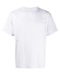 T-shirt girocollo bianca di Fumito Ganryu