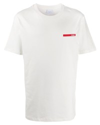 T-shirt girocollo bianca di Gaelle Bonheur
