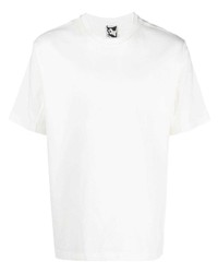 T-shirt girocollo bianca di GR10K