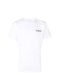 T-shirt girocollo bianca di Han Kjobenhavn