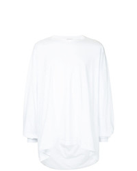 T-shirt girocollo bianca di Hed Mayner