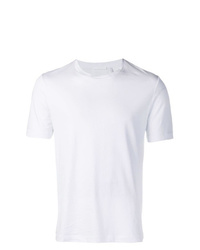 T-shirt girocollo bianca di Helmut Lang