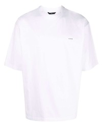 T-shirt girocollo bianca di Hevo