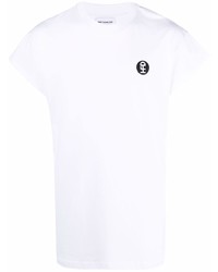 T-shirt girocollo bianca di Honey Fucking Dijon