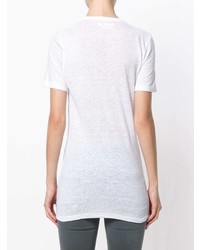 T-shirt girocollo bianca di Isabel Marant Etoile
