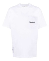 T-shirt girocollo bianca di Izzue