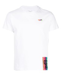 T-shirt girocollo bianca di Izzue