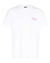 T-shirt girocollo bianca di Jacquemus