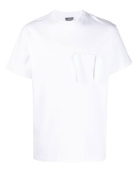 T-shirt girocollo bianca di Jacquemus