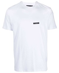 T-shirt girocollo bianca di John Richmond