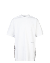 T-shirt girocollo bianca di Julien David