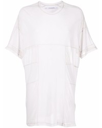 T-shirt girocollo bianca di Julius