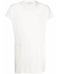 T-shirt girocollo bianca di Julius