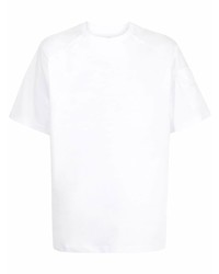 T-shirt girocollo bianca di Juun.J