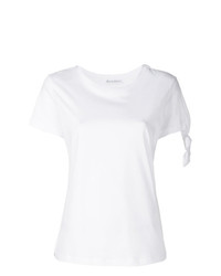T-shirt girocollo bianca di JW Anderson