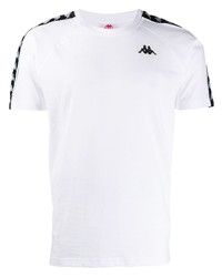 T-shirt girocollo bianca di Kappa