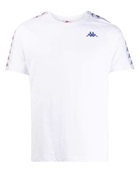 T-shirt girocollo bianca di Kappa