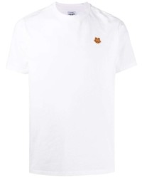 T-shirt girocollo bianca di Kenzo