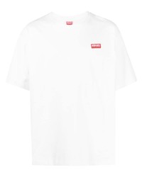 T-shirt girocollo bianca di Kenzo