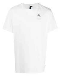 T-shirt girocollo bianca di Klättermusen