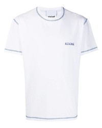 T-shirt girocollo bianca di Koché