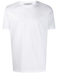 T-shirt girocollo bianca di La Fileria For D'aniello