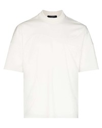 T-shirt girocollo bianca di Labrum London