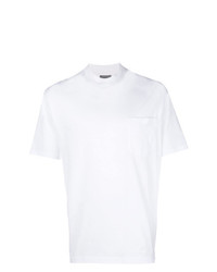 T-shirt girocollo bianca di Lanvin
