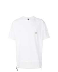 T-shirt girocollo bianca di Les Hommes Urban