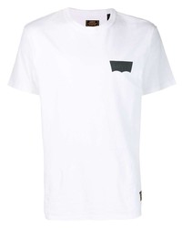 T-shirt girocollo bianca di Levi's Skateboarding