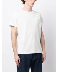 T-shirt girocollo bianca di Ports V