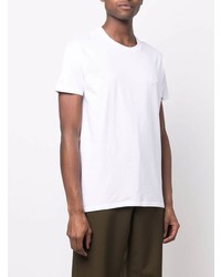 T-shirt girocollo bianca di Gabriele Pasini