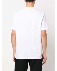 T-shirt girocollo bianca di Just Cavalli