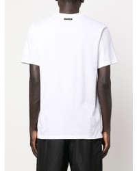 T-shirt girocollo bianca di Roberto Cavalli