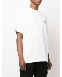 T-shirt girocollo bianca di Represent