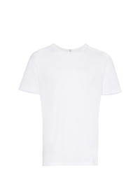 T-shirt girocollo bianca di Lot78