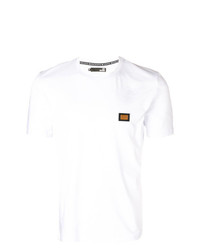 T-shirt girocollo bianca di Love Moschino