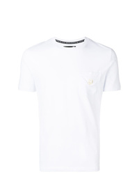 T-shirt girocollo bianca di Love Moschino