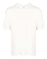T-shirt girocollo bianca di Ma'ry'ya