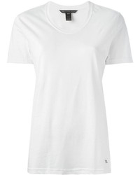 T-shirt girocollo bianca di Marc by Marc Jacobs