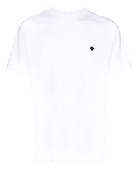 T-shirt girocollo bianca di Marcelo Burlon County of Milan
