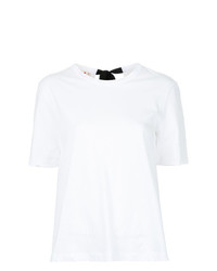 T-shirt girocollo bianca di Marni