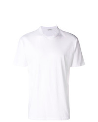 T-shirt girocollo bianca di Mauro Grifoni