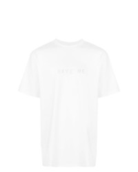 T-shirt girocollo bianca di Misbhv