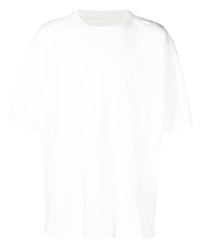 T-shirt girocollo bianca di MM6 MAISON MARGIELA