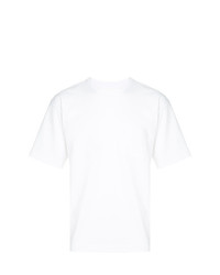 T-shirt girocollo bianca di Monkey Time