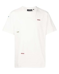T-shirt girocollo bianca di Mostly Heard Rarely Seen