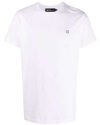 T-shirt girocollo bianca di MTL STUDIO