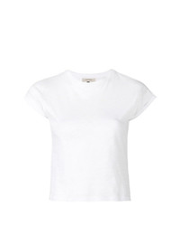 T-shirt girocollo bianca di Murmur
