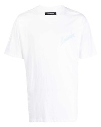T-shirt girocollo bianca di Nahmias